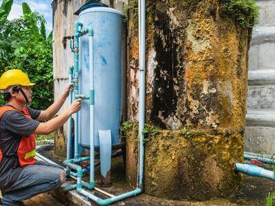 Professional burst pipe water damage services in Irvine - water damage restoration service